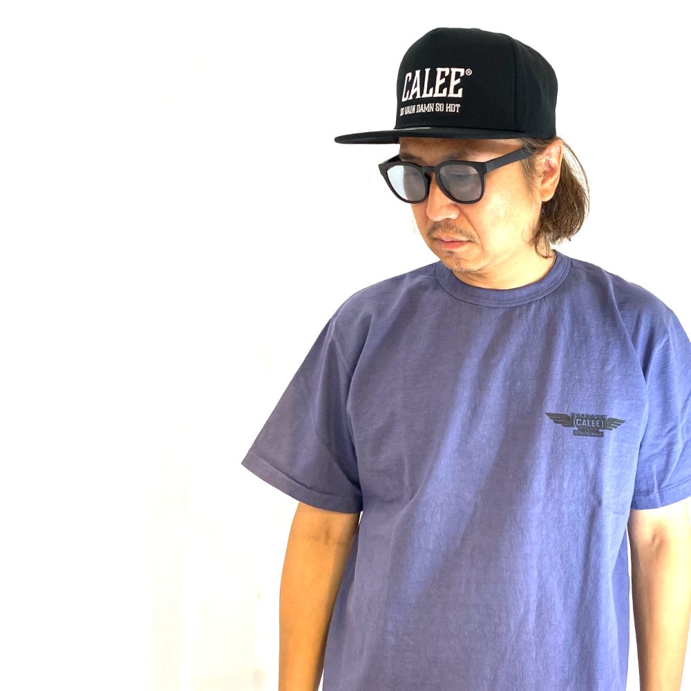 CALEE NATIONAL LOGO SOUVENIR CAP (WHITE) / オリジナル ロゴ刺繍 キャップ