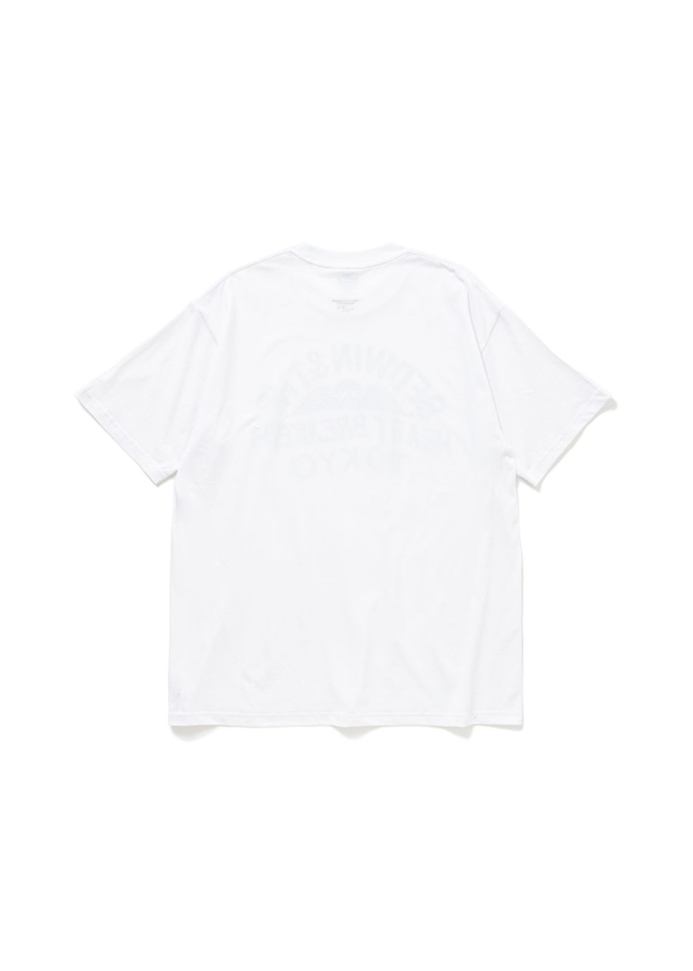 S/S PRINTED TEE "FONDA" (WHITE) / プリント Tシャツ
