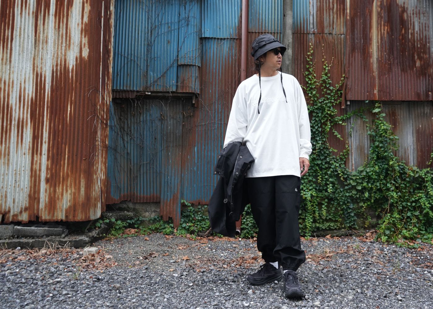 COOTIE PRODUCTIONS - SET UP STYLE / T/C Weather Hooded Shell Jacket & Track  Pants | 4036 | LOOPHOLE