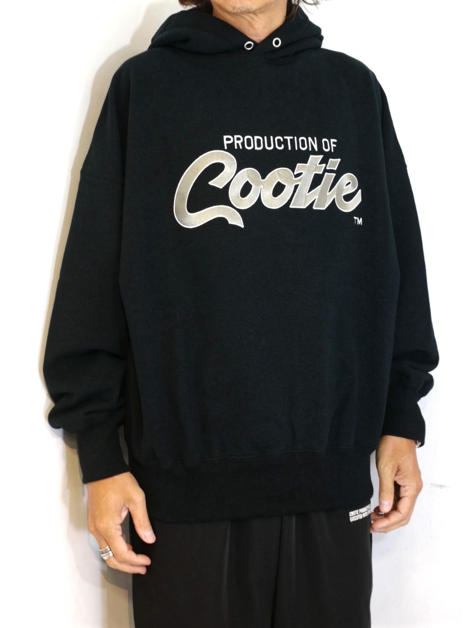 COOTIE PRODUCTIONS - Embroidery Sweat Hoodie