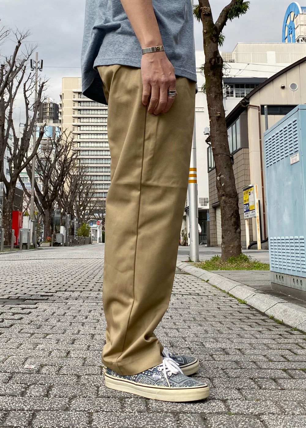 Work Slacks (KHAKI) / ワーク スラックス