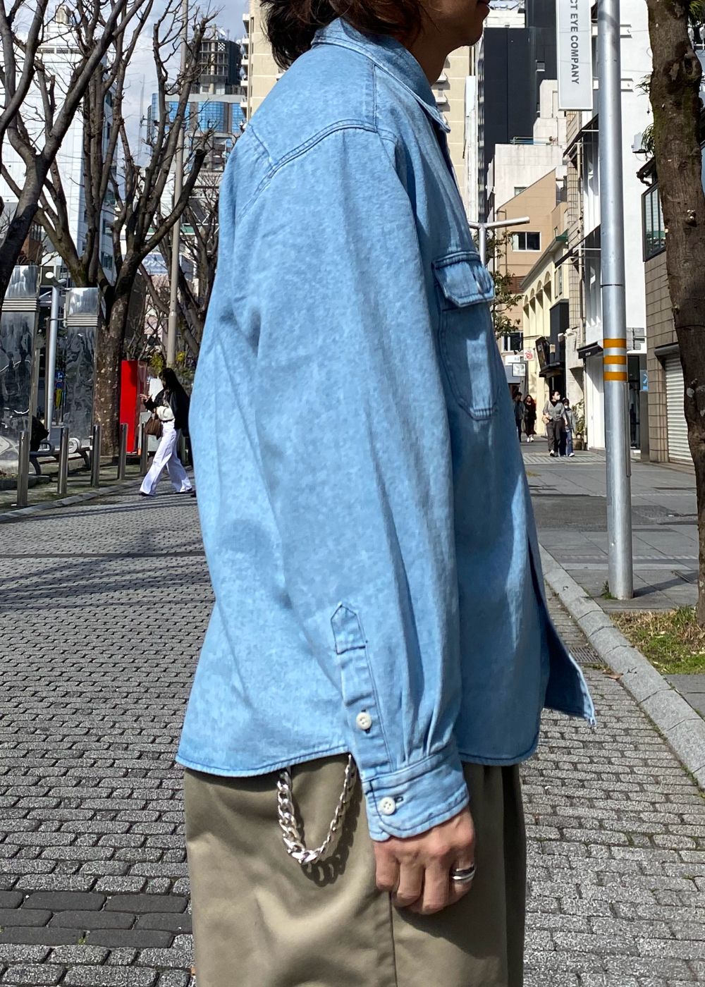 R9 DENIM SHIRT (INDIGO) / デニム シャツ