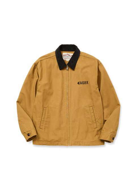VINTAGE REPRODUCT CORDURY COLLAR DUCK JACKET (CAMEL) / ダック ワークジャケット