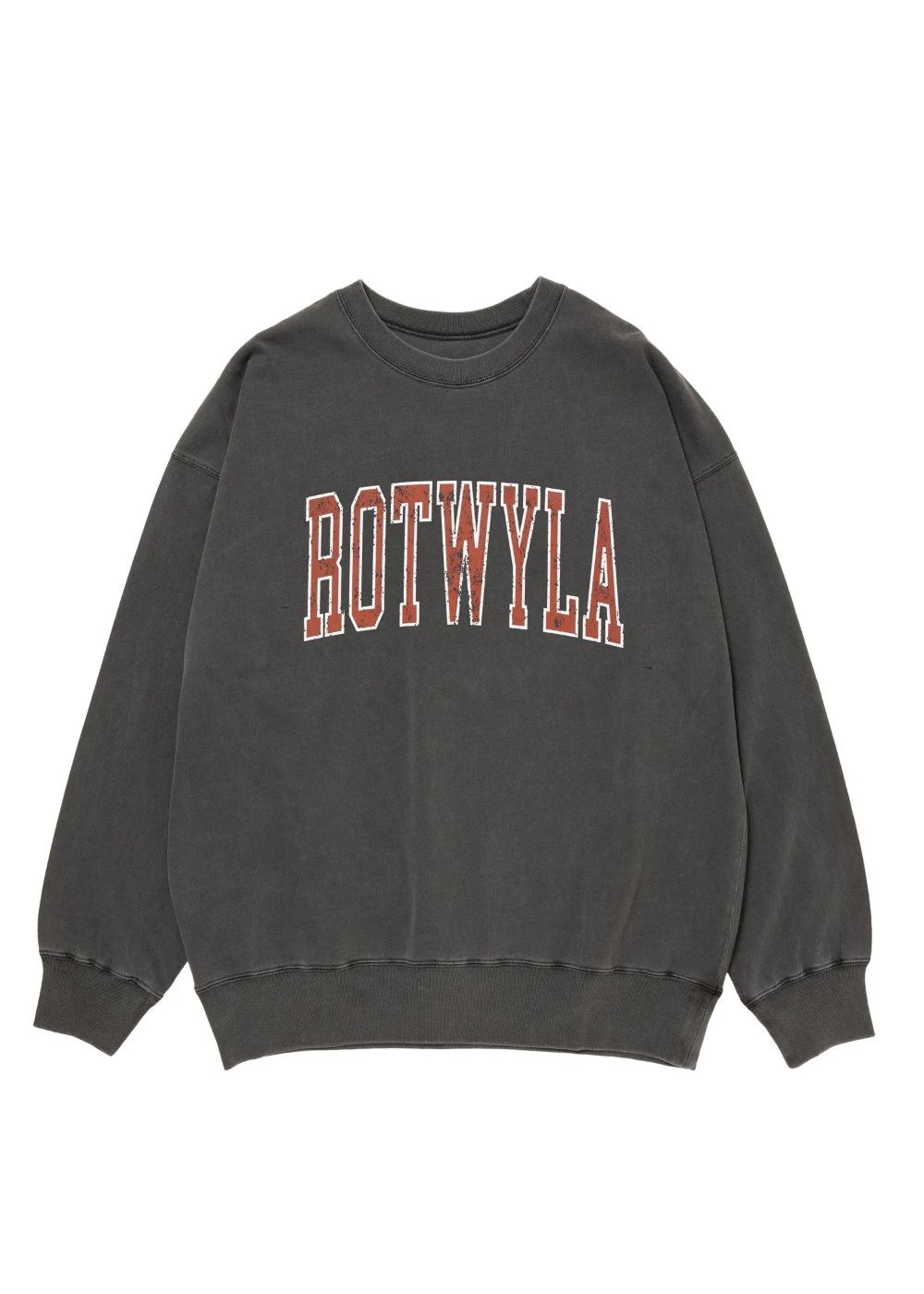 R9 ROT TRAINER (BLACK) /  オリジナル スウェット タイプ ロングスリーブ Tシャツ