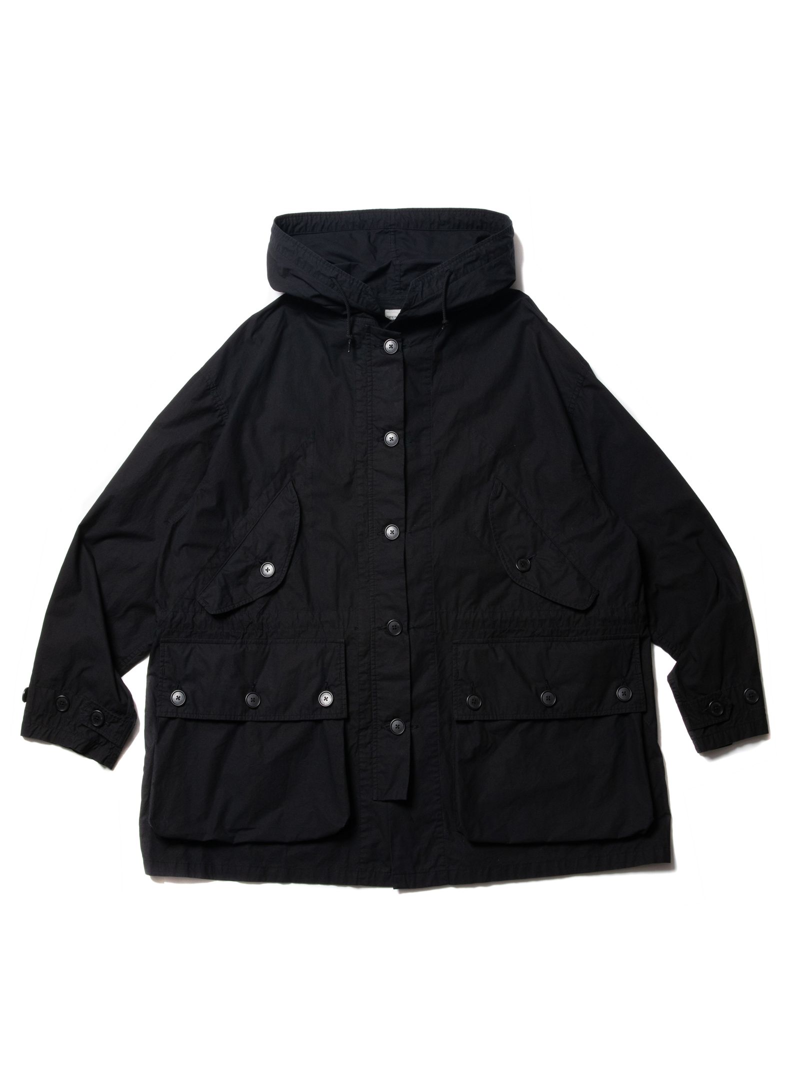 COOTIE PRODUCTIONS - GARMENT DYED UTILITY OVER COAT (GRAY