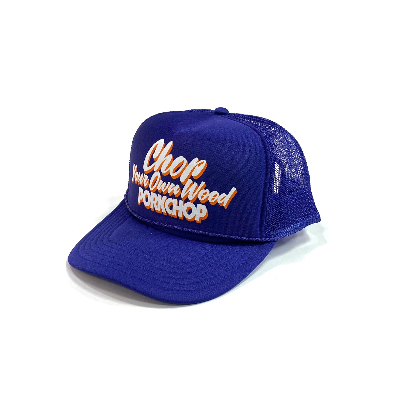 PORKCHOP GARAGE SUPPLY - CHOP YOUR OWN WOOD CAP (GRAY