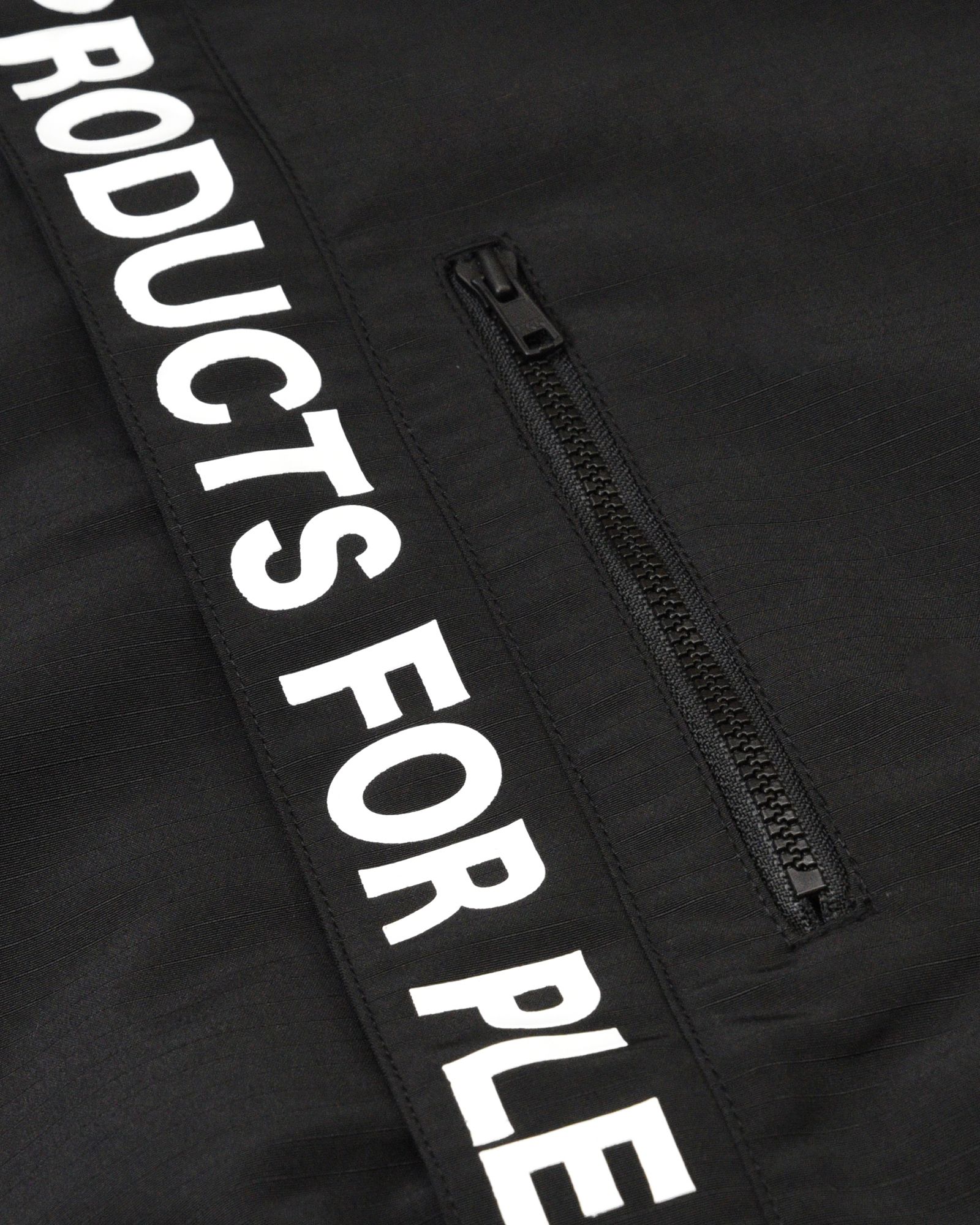 MIL SEEKERS NYLON JACKET (BLACK) / リップストップ ナイロン トラック ジャケット / セットアップ可能