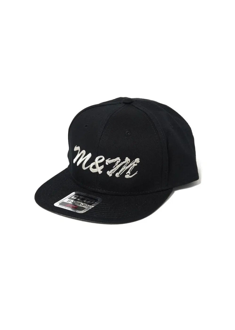 SNAPBACK BB CAP (×MASSES) (BLACK) / マシス コラボレーション キャップ