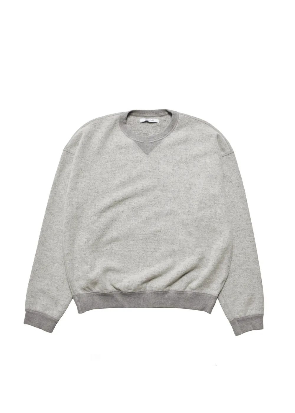 Wool Pile Crewneck Pullover (GRY) / ウール パイル スウェット