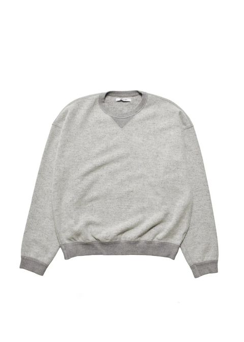 Wool Pile Crewneck Pullover (GRY) / ウール パイル スウェット