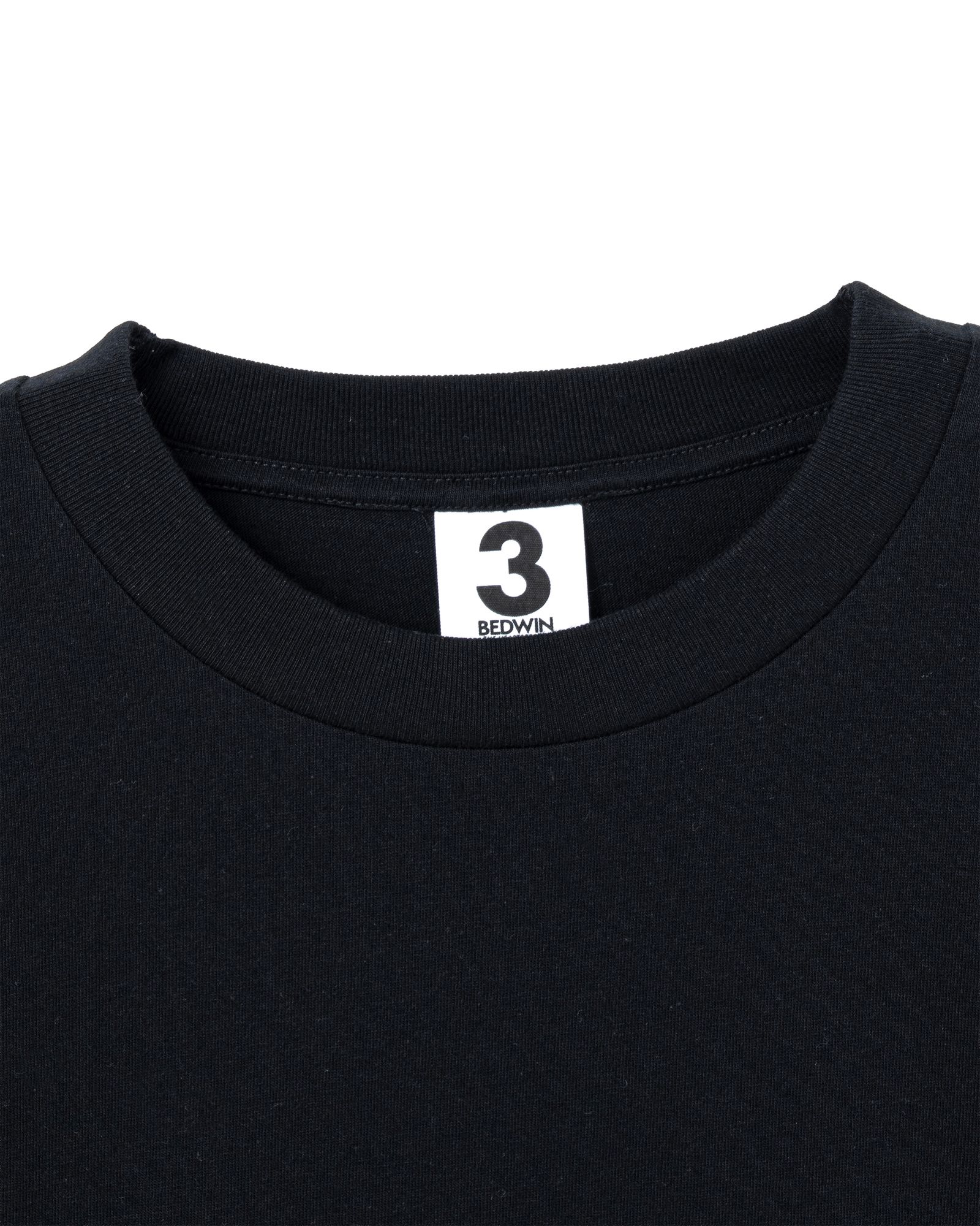 2 Pcs S/S PACK LOGO TEE "SS PACK" (BLACK) / 2ピース パック Tシャツ