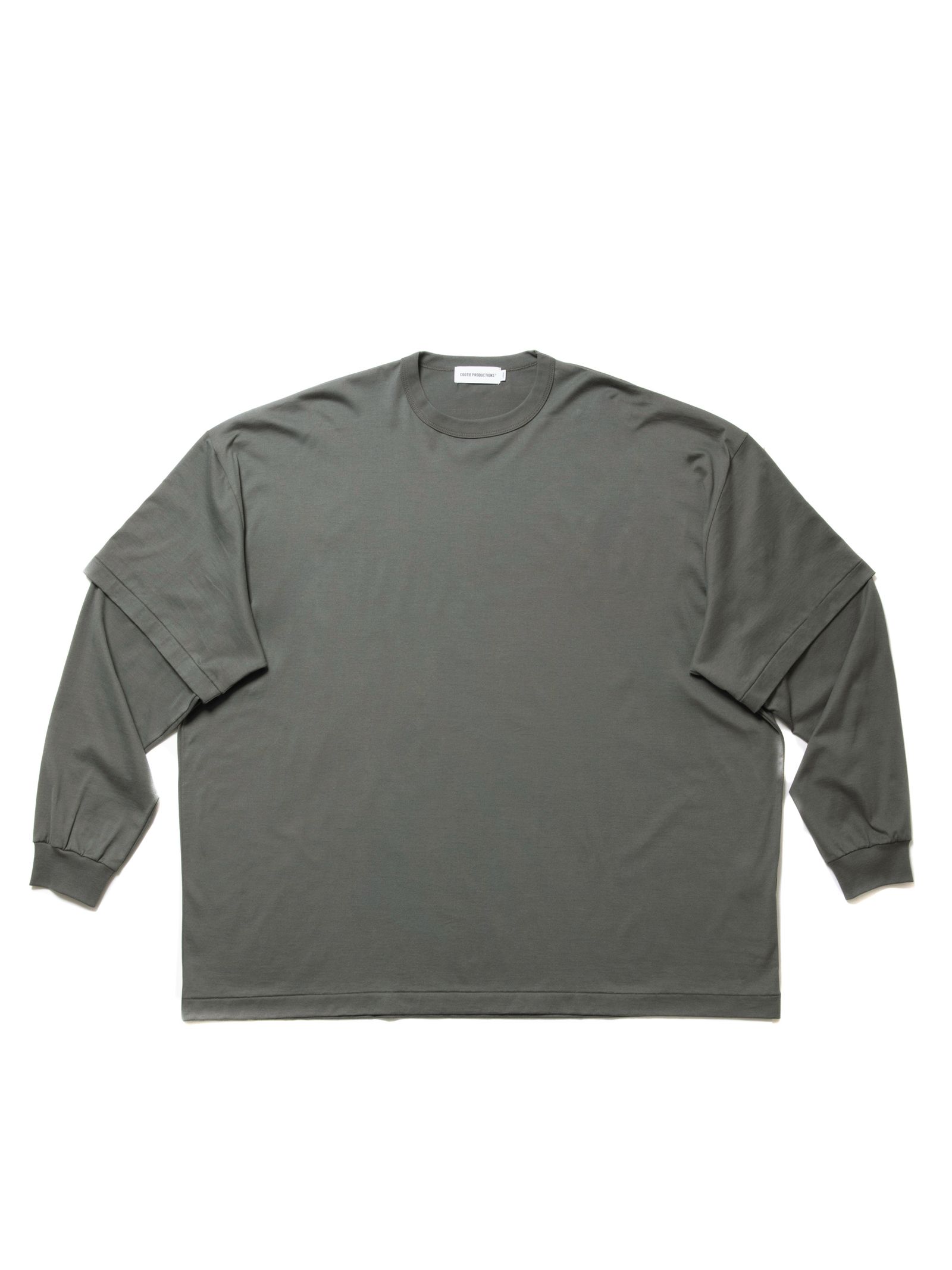 COOTIE PRODUCTIONS - 【ラスト1点】Supima Oversized Cellie L/S Tee 