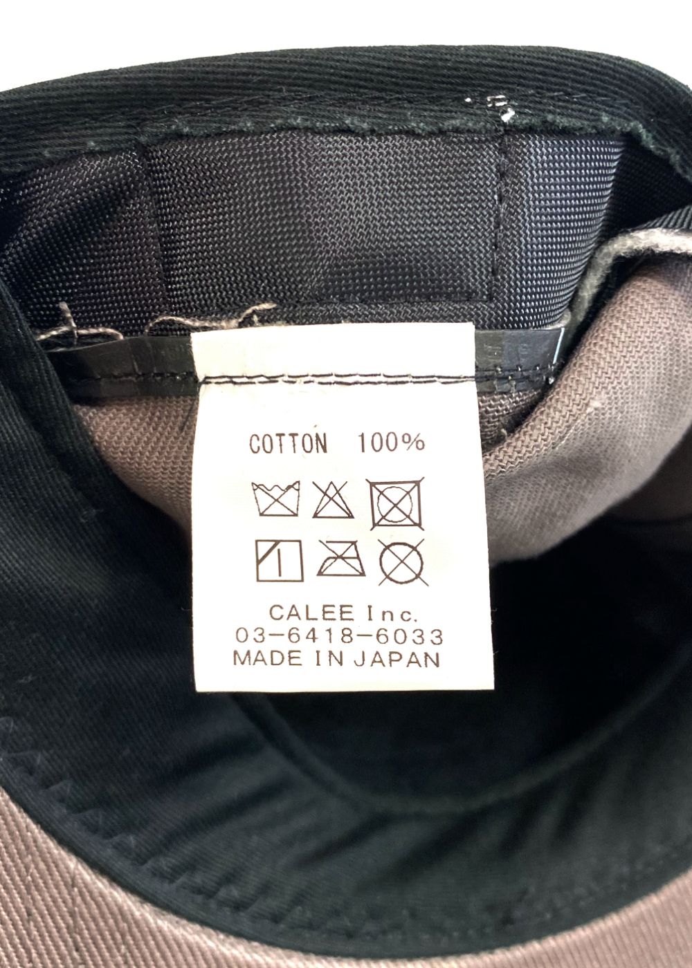 WAPPEN CAP (GRAY) / オリジナル ワッペン キャップ
