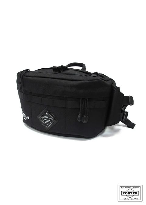 WAIST BAG collaboration with PORTER (BLACK) / ポーター コラボウエストバッグ