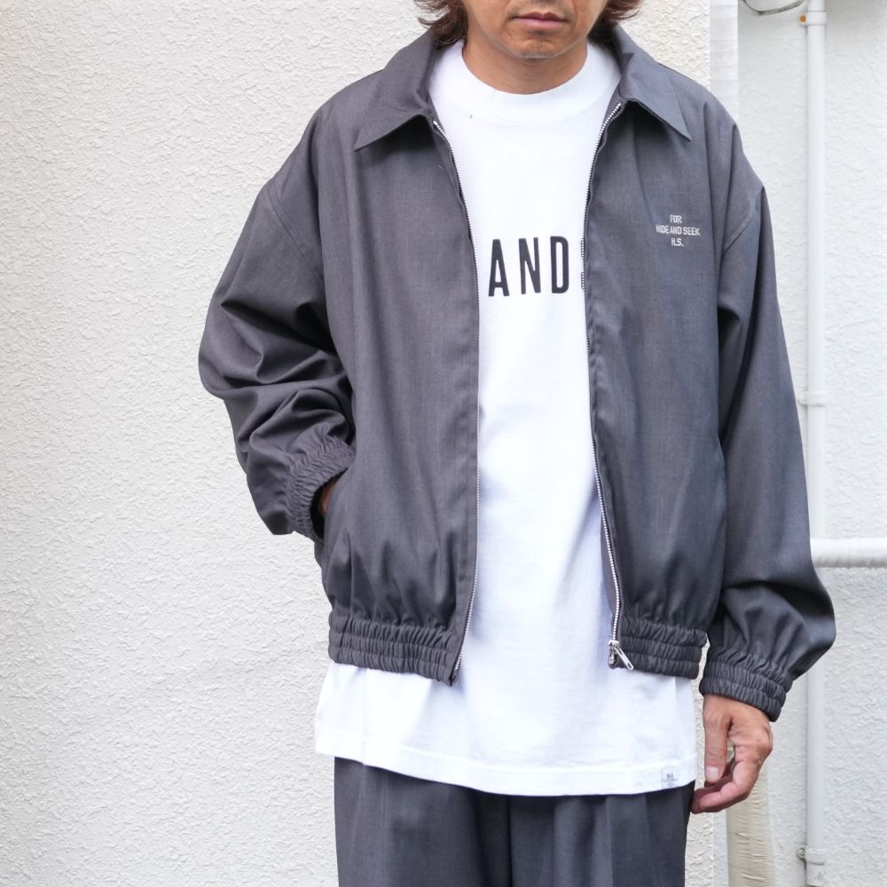 Harrington Jacket (GRAY) / ハリントン ジャケット / セットアップ可能