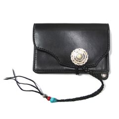 【ラスト1点】Middle Wallet 2 (BLACK) / ミドルウォレット2