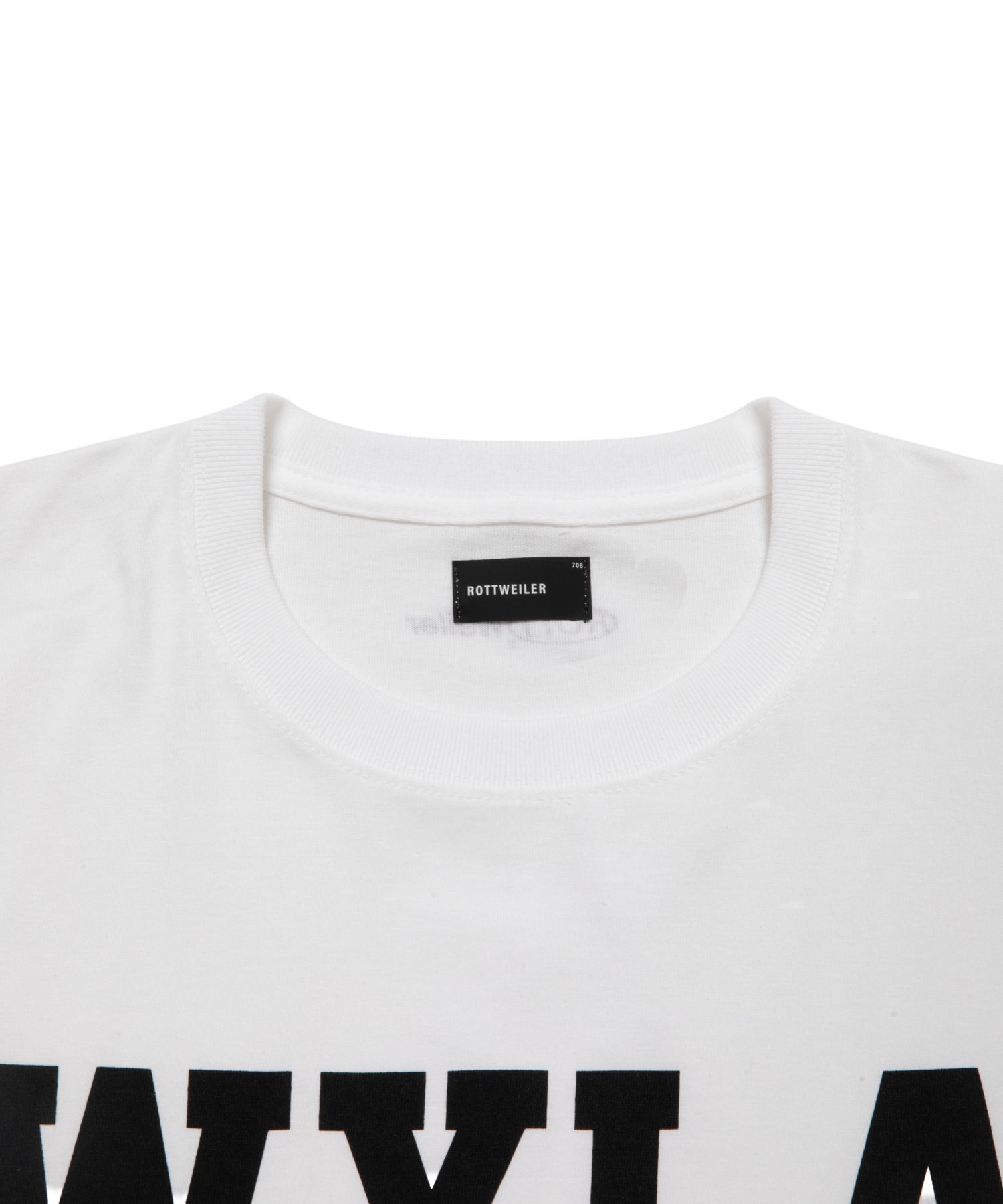 COLLEGE TEE (WHITE) / プリント Tシャツ