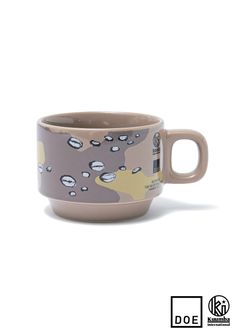 x kuumba x DOE MUG "BEAN HEAD" (CAMO) / ×クンバ ×DOE コラボ マグカップ