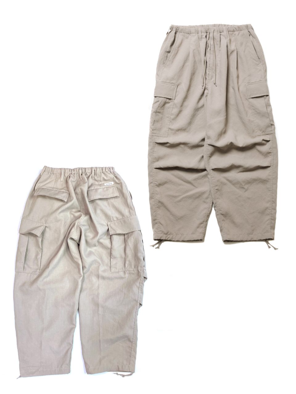 COOTIE PRODUCTIONS - Polyester Canvas Error Fit Cargo Easy Pants 