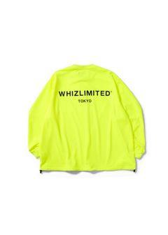 【ラスト1点】UPF L/S TEE (YELLOW) / UVカット ロゴ プリントTシャツ