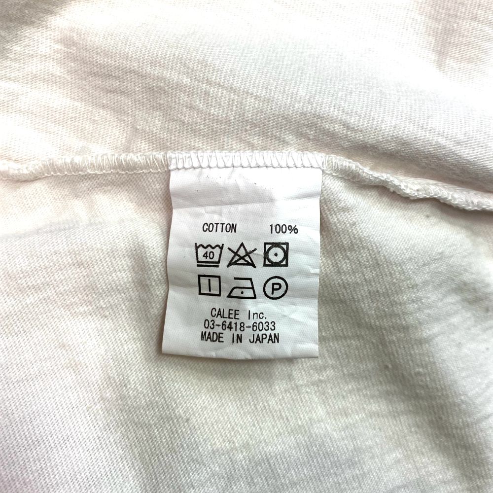 BINDER NECK WING LOGO VINTAGE TEE ＜NATURALLY PAINT DESIGN＞ (WHITE) / ×ナチュラリーペイント コラボ Tシャツ