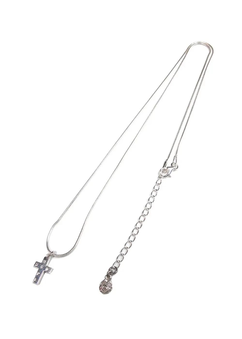 CHAIN ROSARIO (SILVER) / ロザリオ スネークチェーンネックレス
