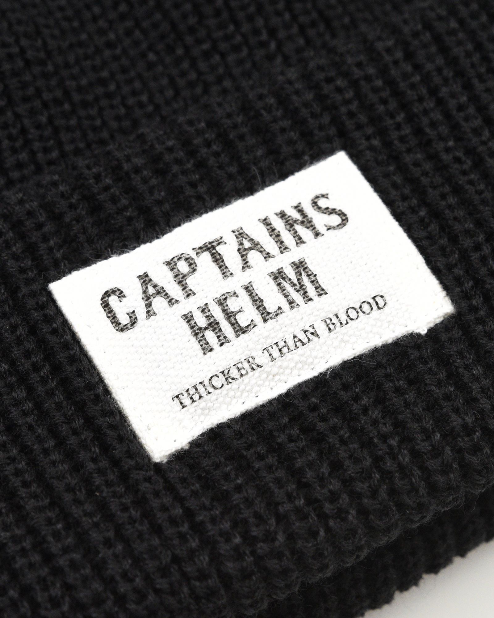 24/7 HELM WATCH CAP (BLACK) / オリジナル ワッチキャップ