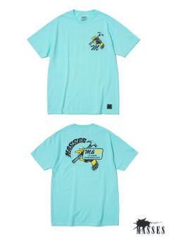 ×MASSES HAMMER T (GREEN) / マシス コラボレーション プリントT