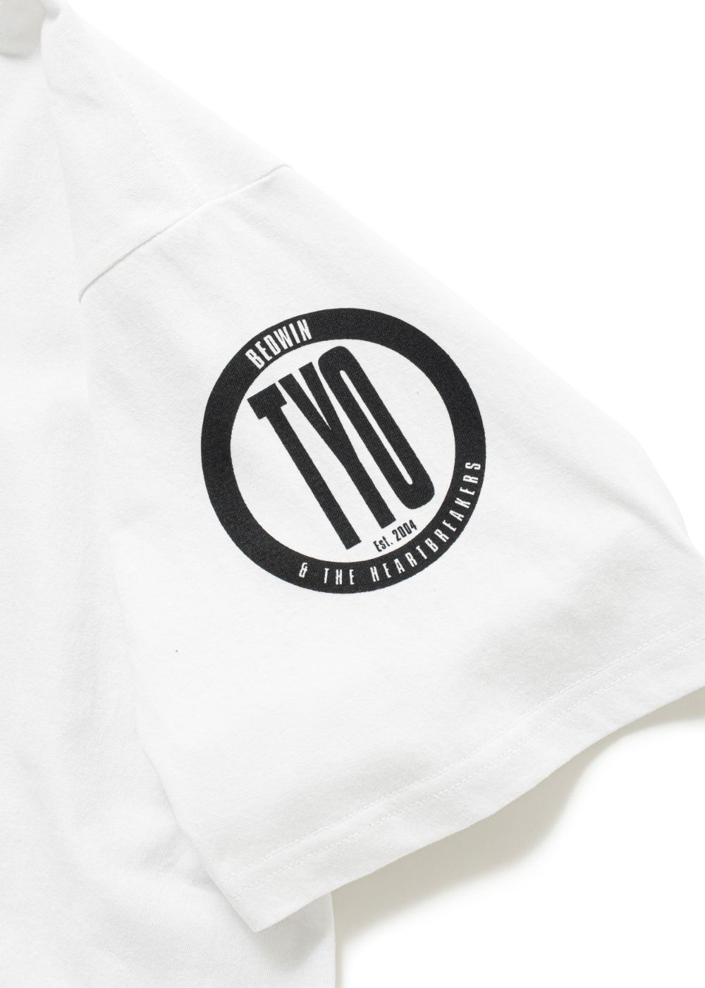 【ラスト1点】S/S PRINTED TEE "BILL" (WHITE) / プリント Tシャツ