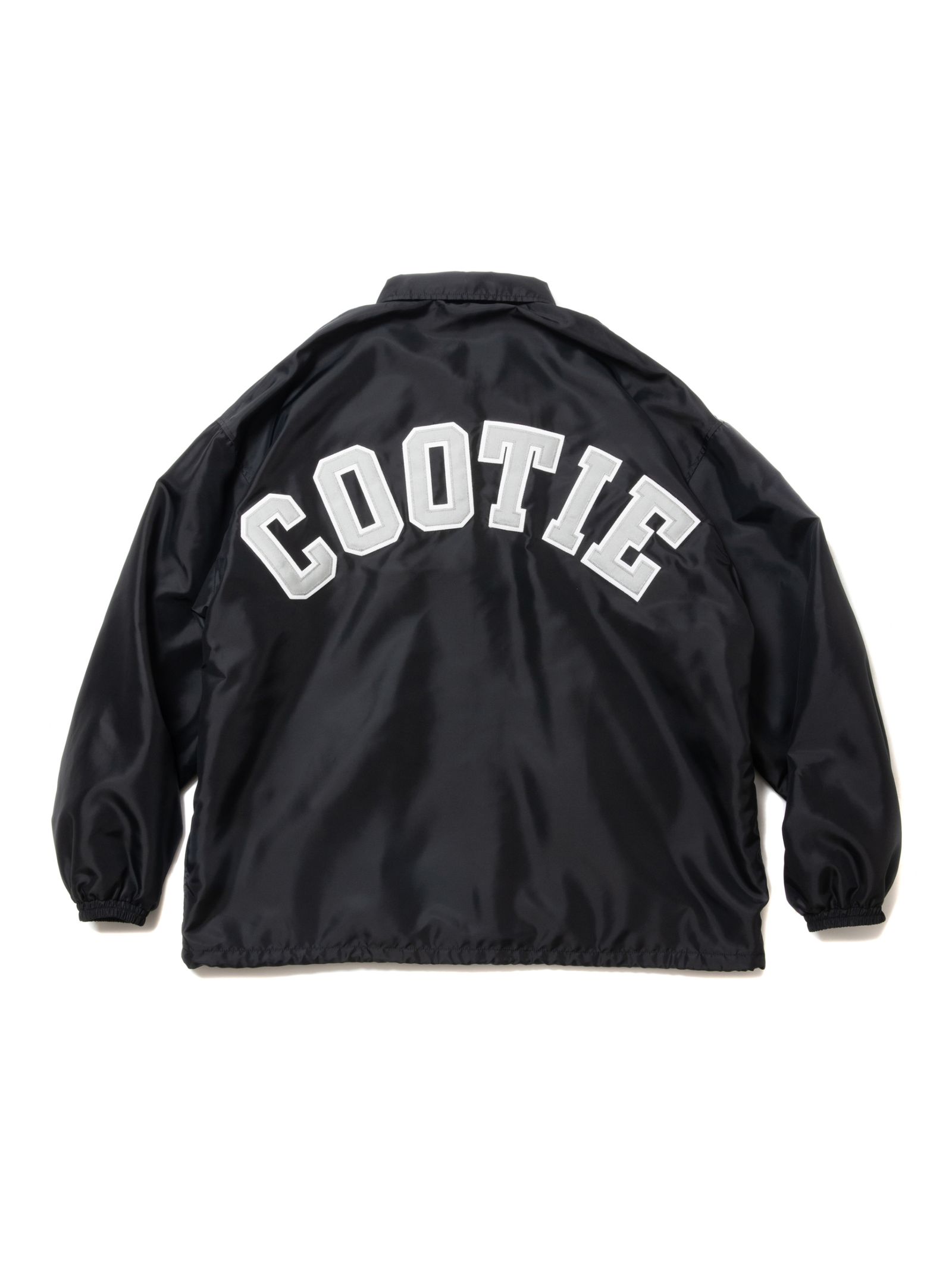 COOTIE PRODUCTIONS - Nylon Coach Jacket (BLACK) / ロゴワッペン ...