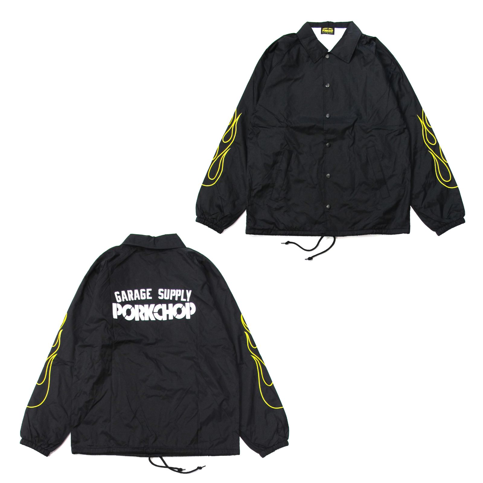PORKCHOP - BLOCK STENCIL COACH JKT (BLACK) / ブロックステンシル 