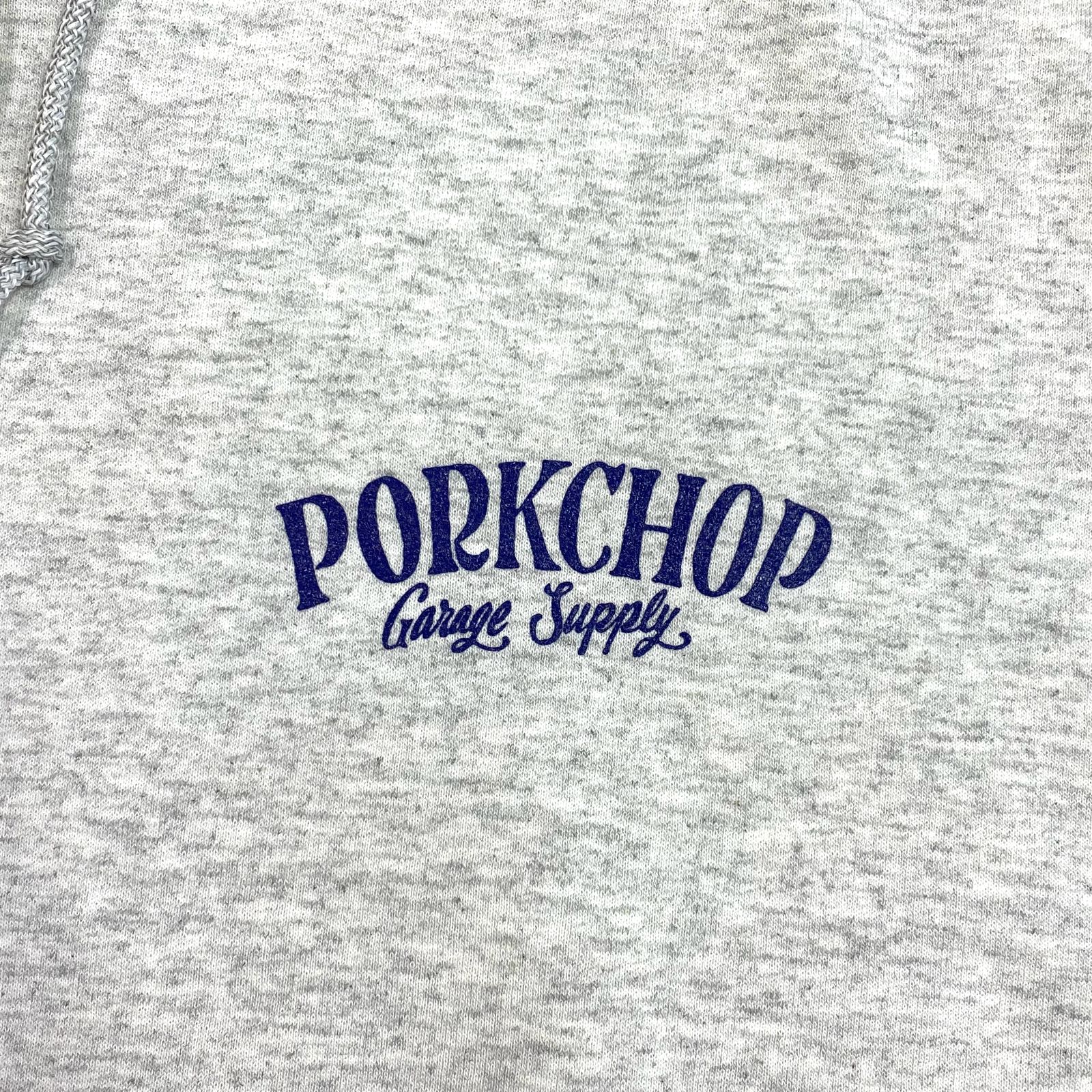 PORKCHOP GARAGE SUPPLY - 【ラスト1点】PORK BACK HOODIE (ASH) / ポークバック スウェットパーカー |  LOOPHOLE