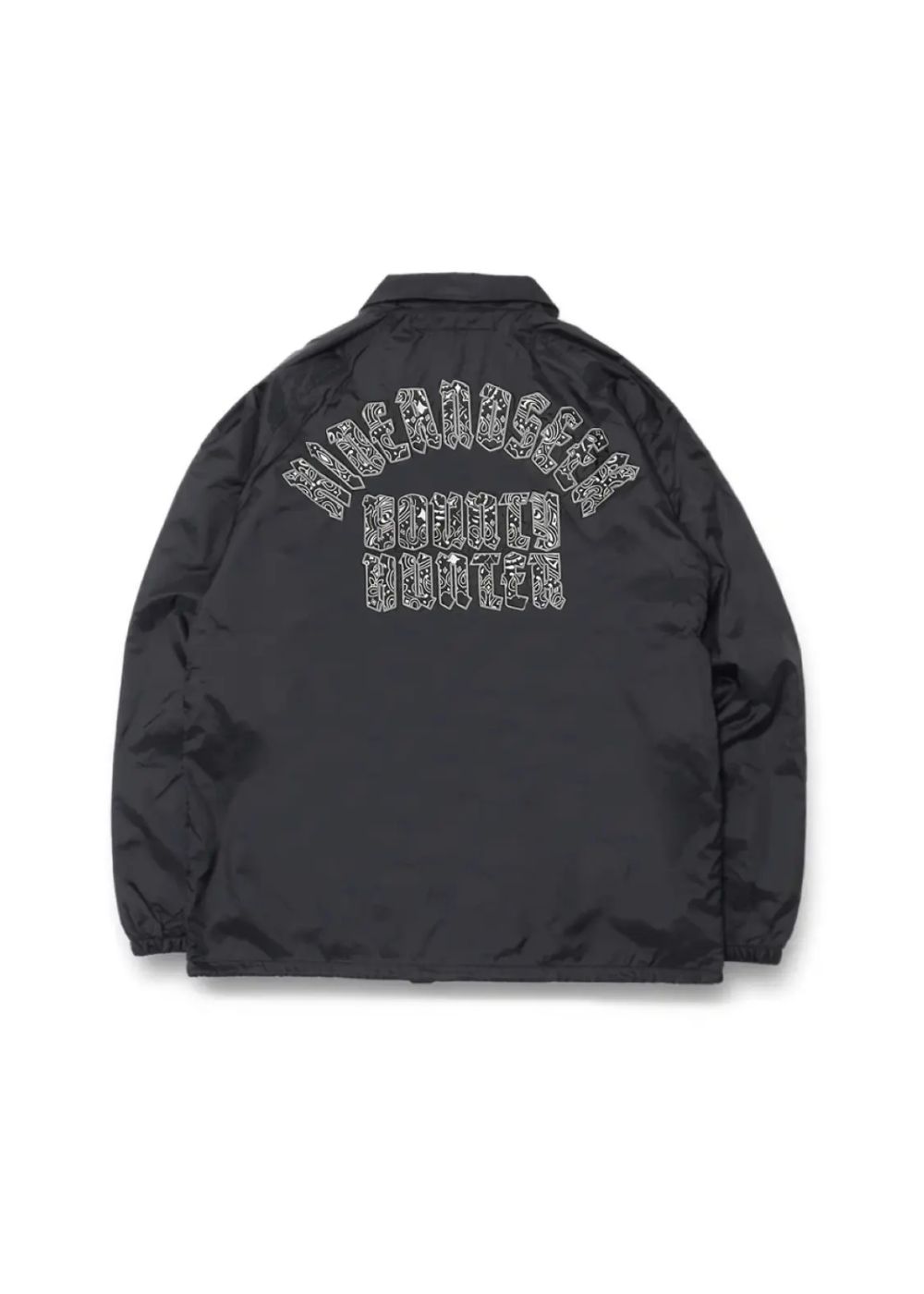 HS×BH TEAM JACKET (BLACK/BANDANA) / バウンティーハンター コラボ コーチジャケット