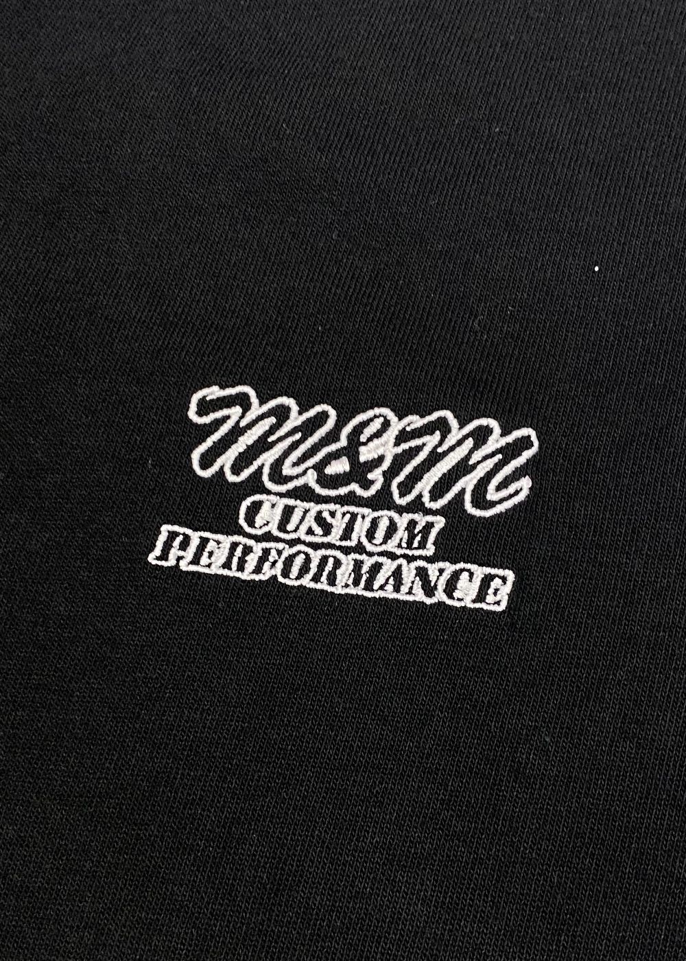 【ラスト1点】HENRY NECK TEE (BLACK) / ヘンリーネック Tシャツ