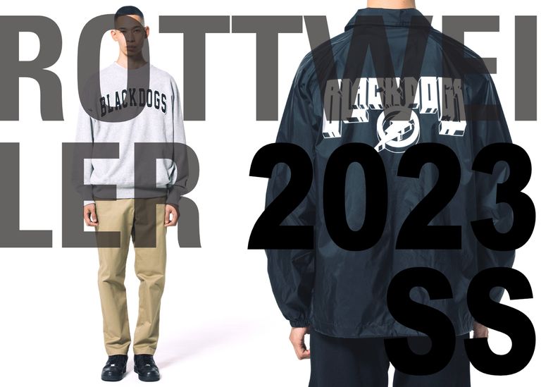ROTTWEILER 2023 SPRING & SUMMER COLLECTION / WEB先行予約のお知らせ。