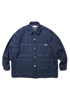COOTIE PRODUCTIONS - Rigid Denim Coverall (INDIGO) / リジッド 