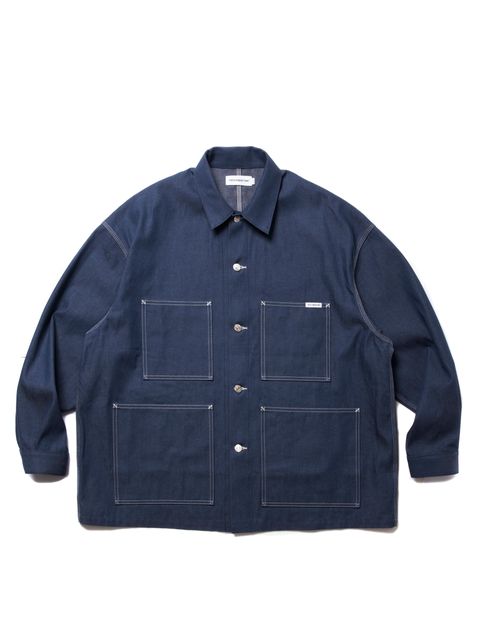COOTIE PRODUCTIONS - Rigid Denim Coverall (INDIGO) / リジッド 