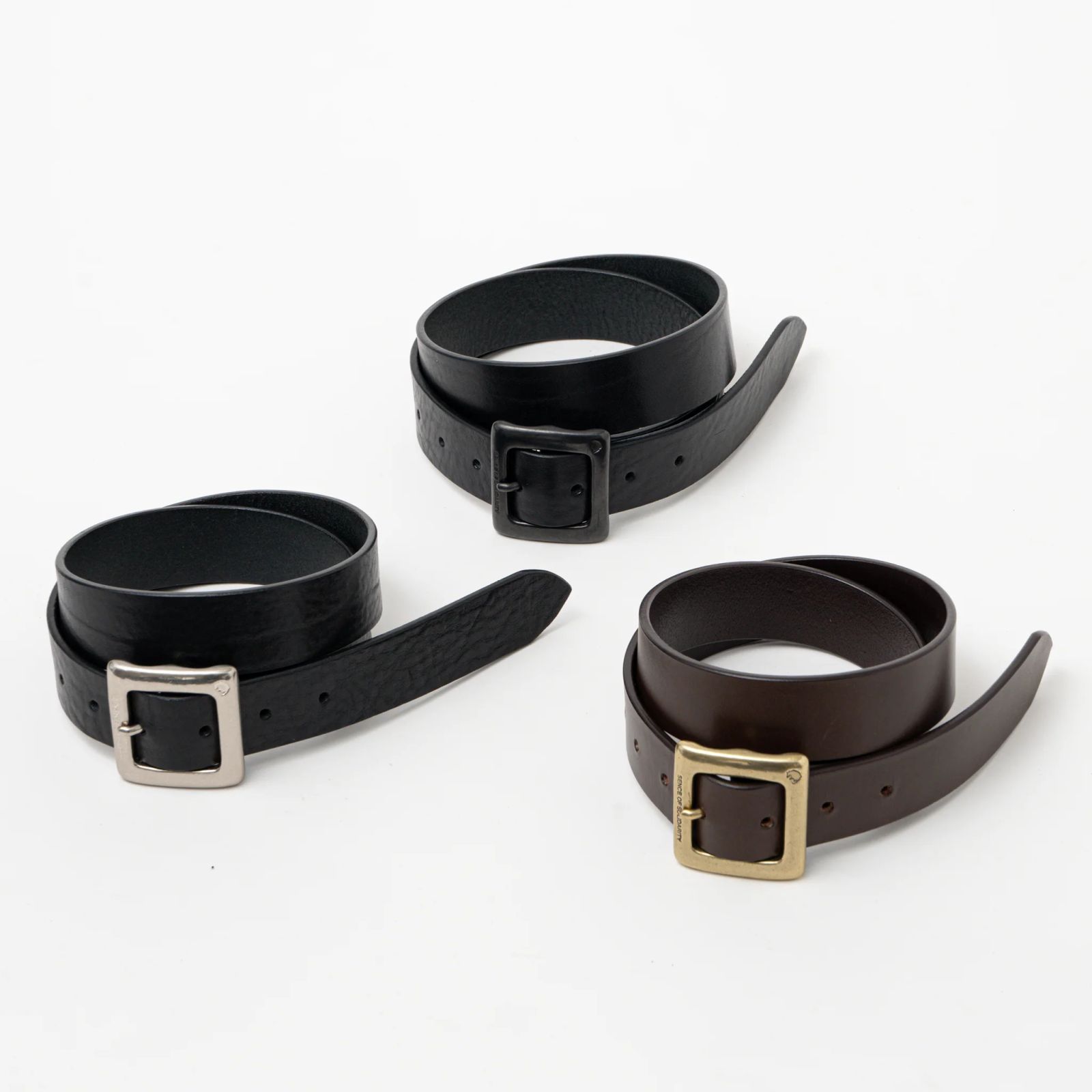 福袋 RATS レザー / (BLACK×SILVER) BELT 【ラスト1点】LEATHER - 小物