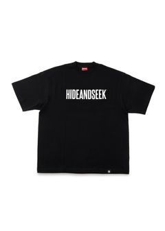 HAS Logo S/S Tee (BigSilhouette) (BLACK) / ヘビーオンス ワイド Tシャツ