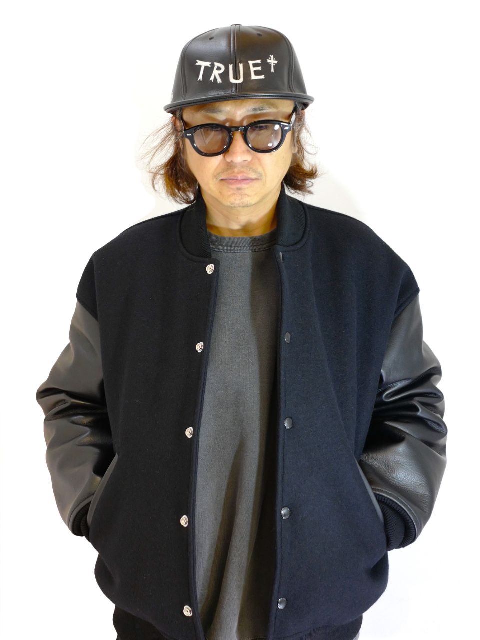 COOTIE PRODUCTIONS - Leather 6 Panel Cap (Jakob Morley) (TRUE