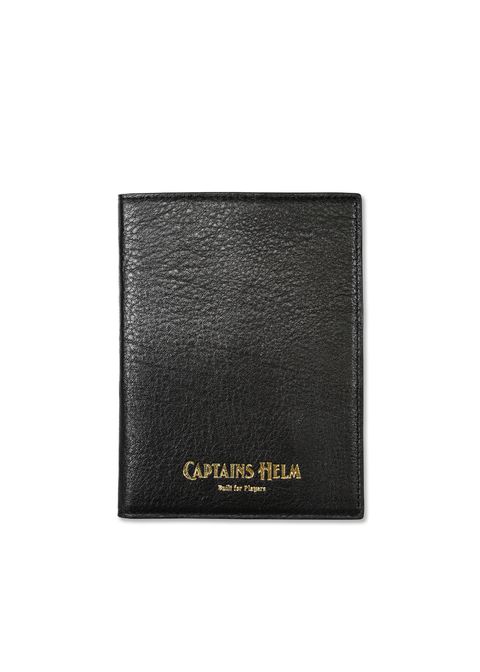 LEATHER PASS CASE (BLACK) / レザー パス ケース