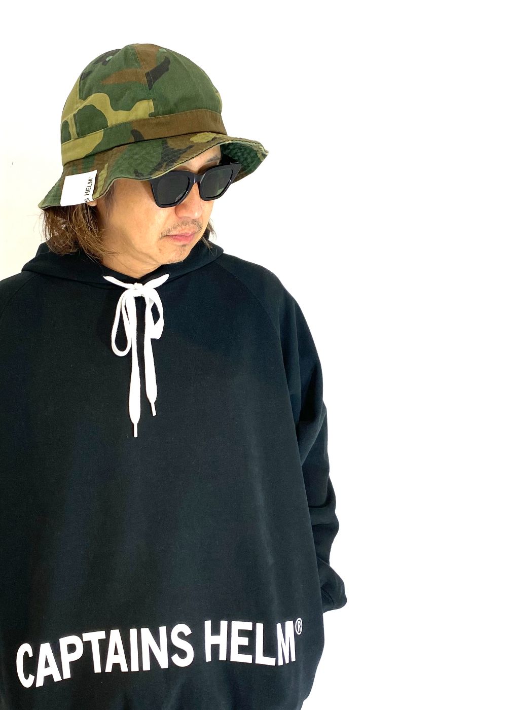 TRADEMARK LOGO BALL HAT (WOODLAND) / ロゴ刺繍 ボール ハット