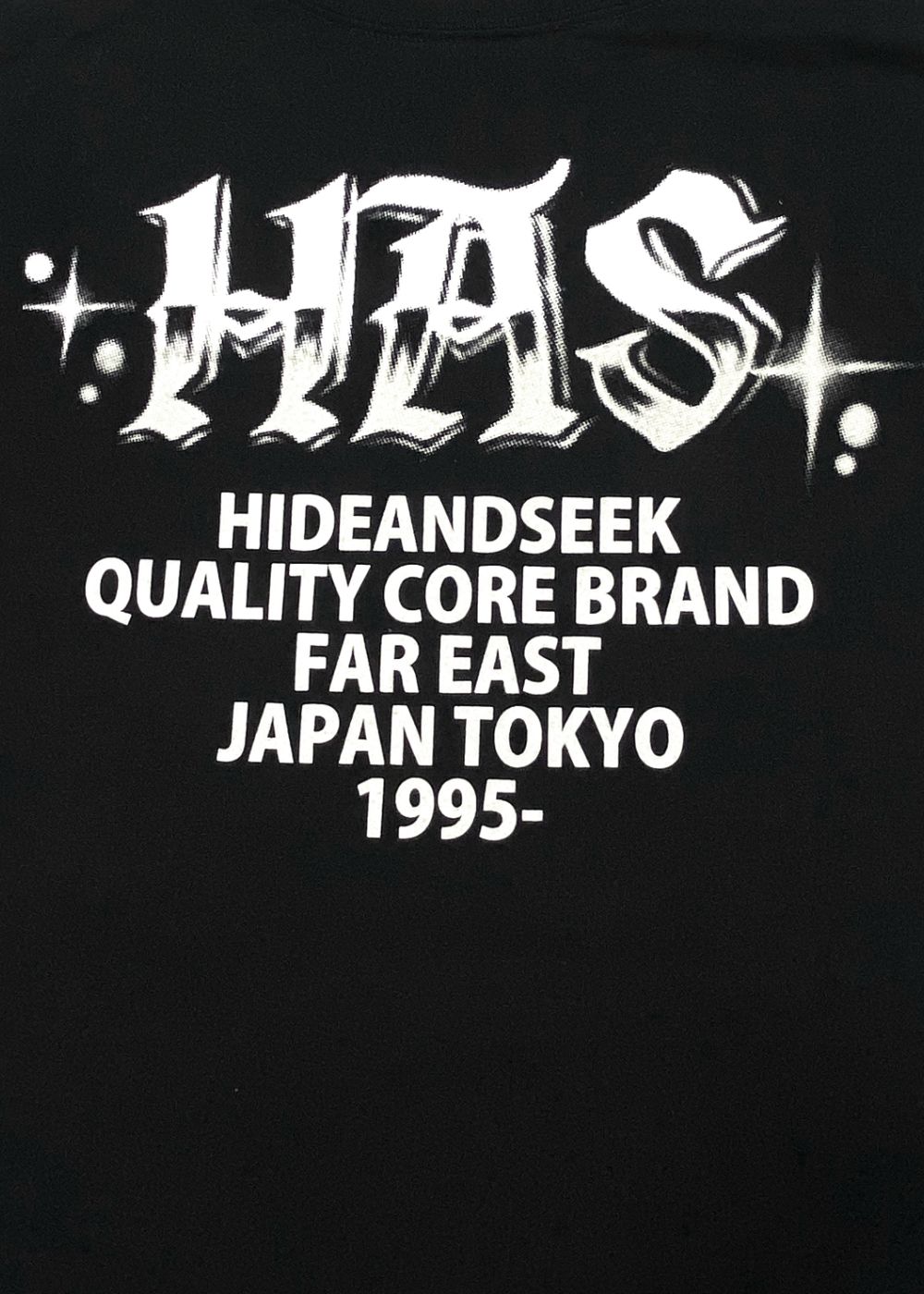 N.L.U. S/S Tee (Back) (BLACK) /  プリントTee (バック)
