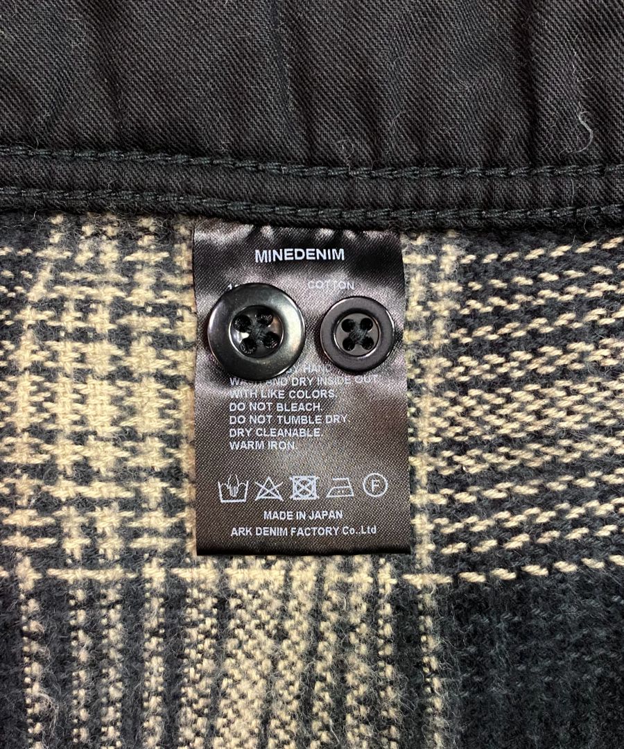 Distortion Ombre Check Flannel Over SH (WPT) / ディストーション オンブレチェック フランネル オーバーシャツジャケット
