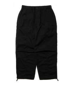 R9 PARACHUTE PANTS (BLACK) / パラシュート パンツ