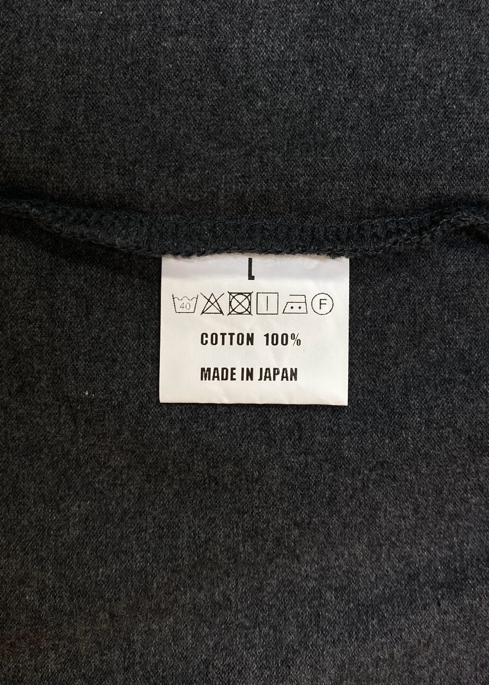 SOLIDARITY TEE (CHARCOAL) / ソリダリティー Tシャツ