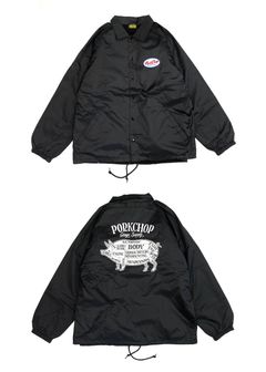 BOA COACH JKT (BLACK) / ボアインナー コーチジャケット