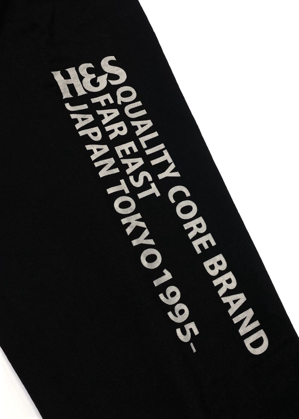 【ラスト1点】H&S Sweat Pant (BLACK) / オリジナル セットアップスウェットパンツ / セットアップ可能