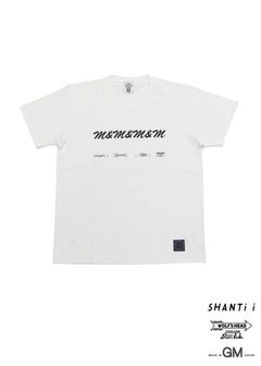 PRINT S/S TEE (WHITE) / ×SHANTII×WOLF'S HEAD×MADE IN GM JAPAN コラボプリントT