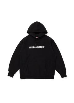 Logo Hooded Sweat Shirt (BLACK) / ロゴ スウェット パーカー